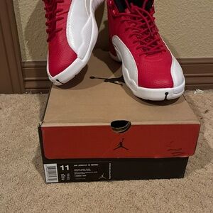 Jordan Retro Athletic Shoes Red White